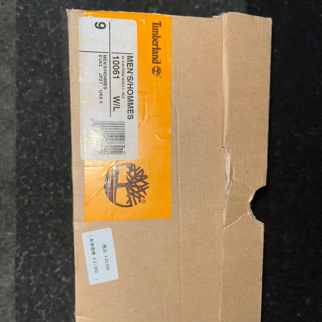 timberland 27cm 黄色