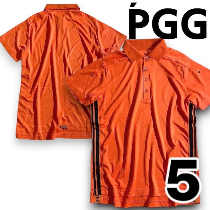 PGG パーリーゲイツ ゴルフ ストレッチ 半袖 ポロシャツ ウェア 5