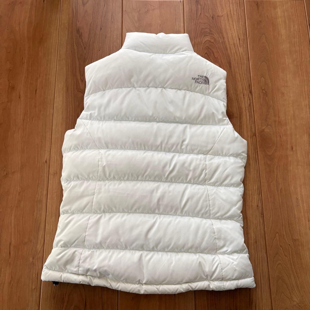 THE NORTH FACE ホワイトダウンベスト 700フィルパワー