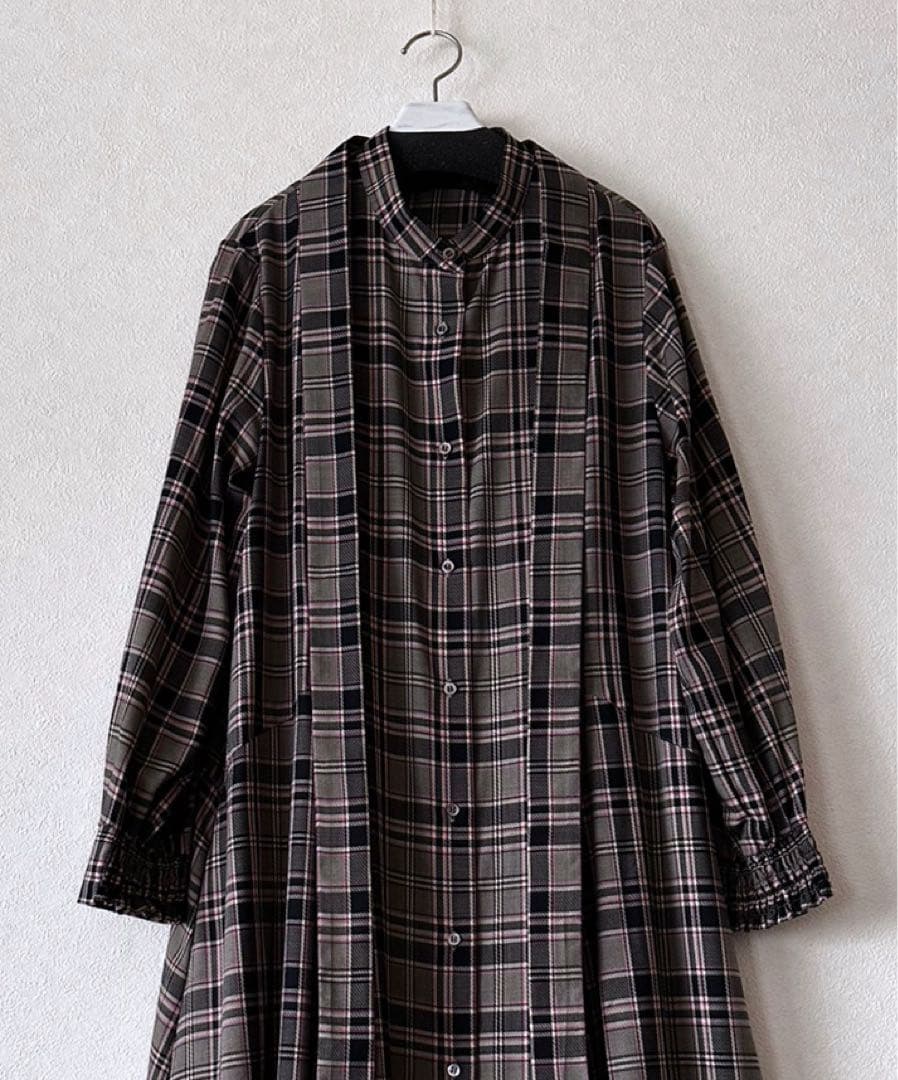 大きいサイズ＊組曲 附属リボンアレンジ Ａライン ワンピース＊２３区ICB自由区