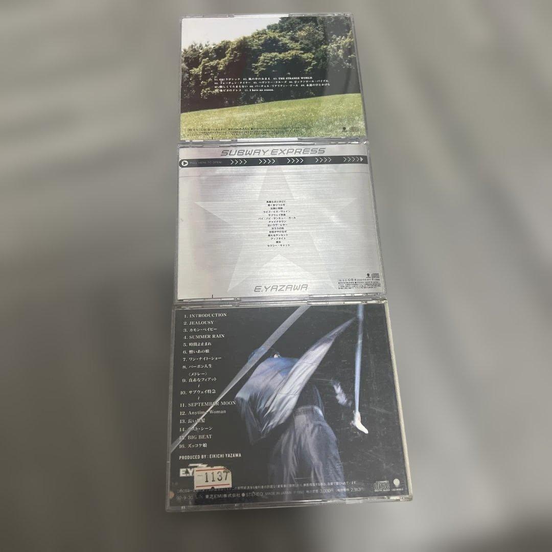 矢沢永吉　90年代CDライブアルバム7点＋Tシャツ