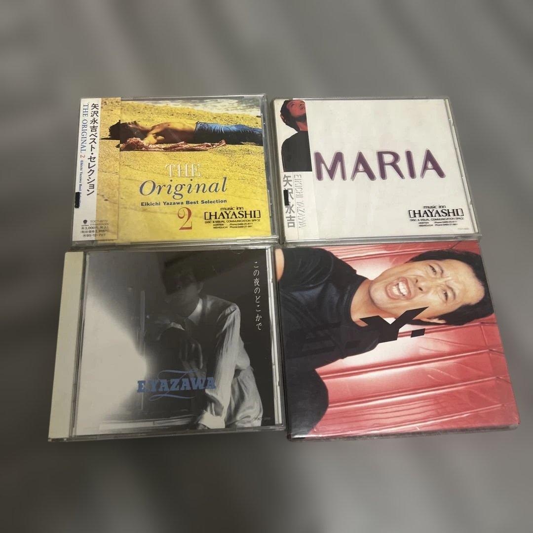 矢沢永吉　90年代CDライブアルバム7点＋Tシャツ