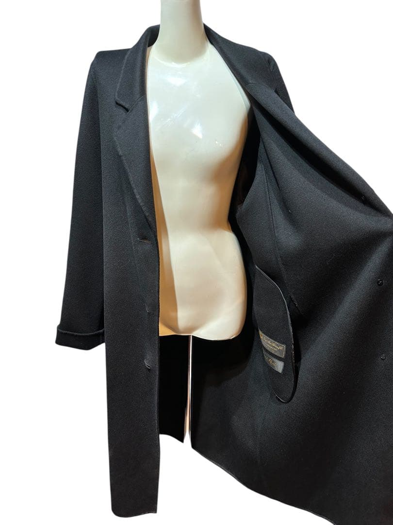 く*ー様 最高級！イタリア製 ロロピアーナ カシミヤ100% スーパーロングコー