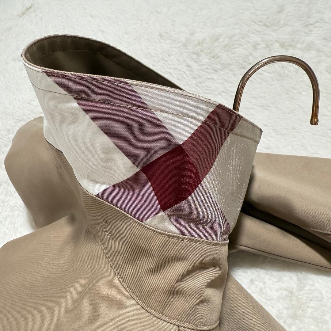 美品　ブルーレーベルクレストブリッジ たトレンチコート　ライナー付き 38