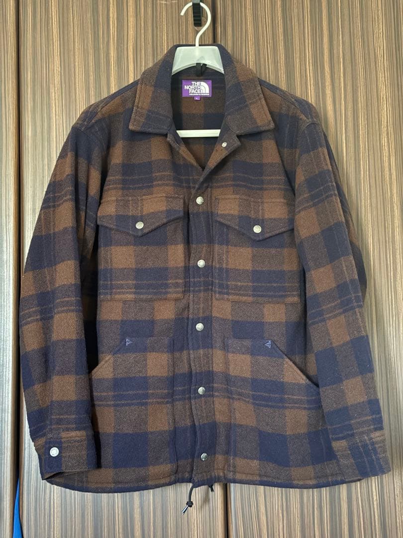 ノースフェイス パープルレーベル ウールフィールドCPO ジャケット ブラウン