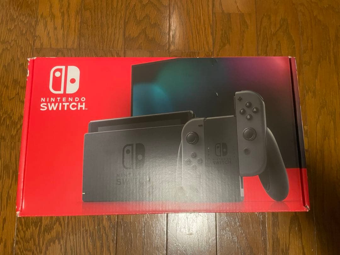 Nintendo Switch グレー 本体　あつまれどうぶつの森、ケース付き