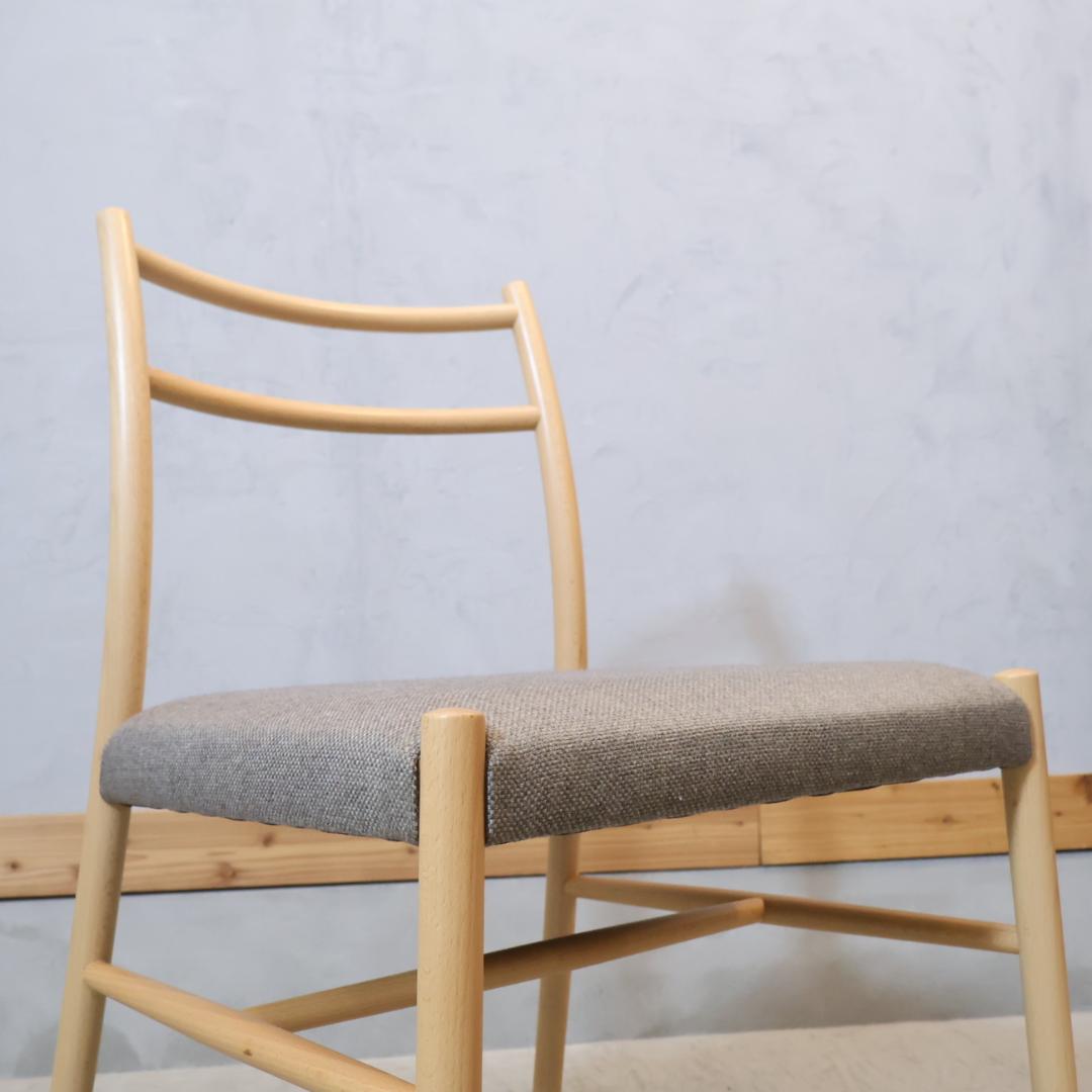 秋田木工 AKIMOKU ルフト ブナ材 ダイニングチェア 軽量 北欧スタイル