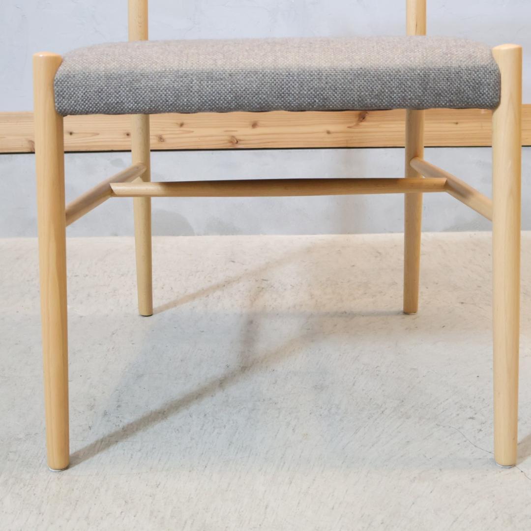 秋田木工 AKIMOKU ルフト ブナ材 ダイニングチェア 軽量 北欧スタイル