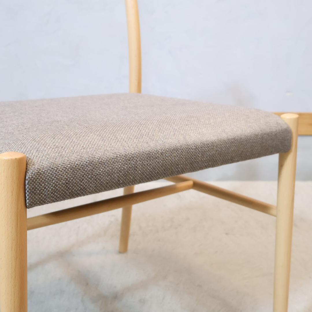 秋田木工 AKIMOKU ルフト ブナ材 ダイニングチェア 軽量 北欧スタイル