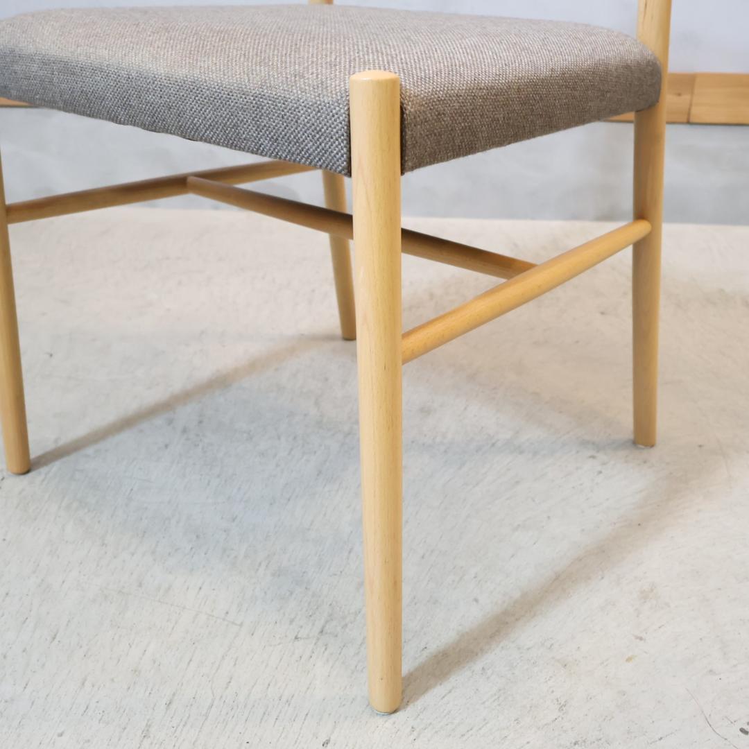 秋田木工 AKIMOKU ルフト ブナ材 ダイニングチェア 軽量 北欧スタイル