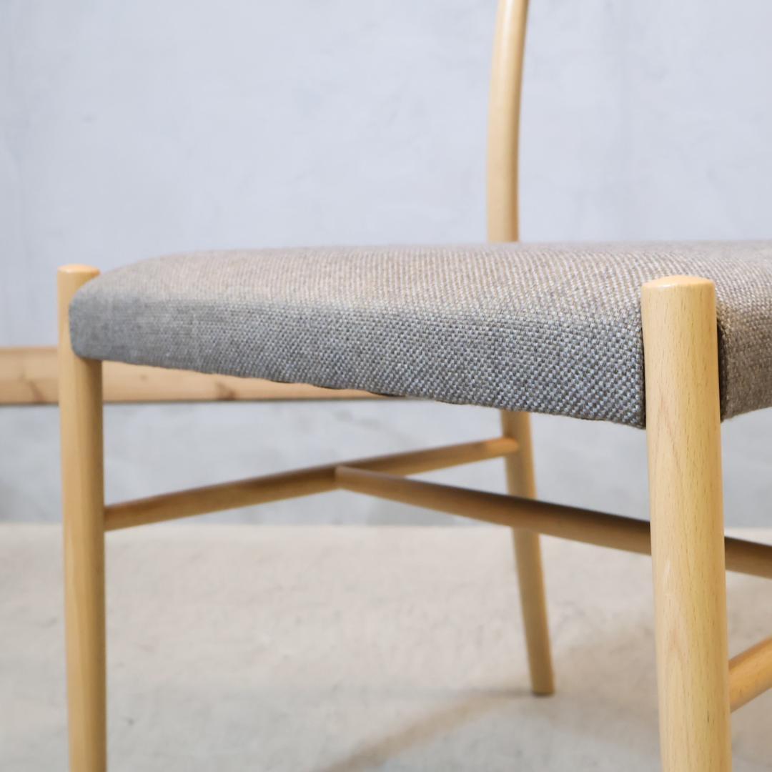 秋田木工 AKIMOKU ルフト ブナ材 ダイニングチェア 軽量 北欧スタイル