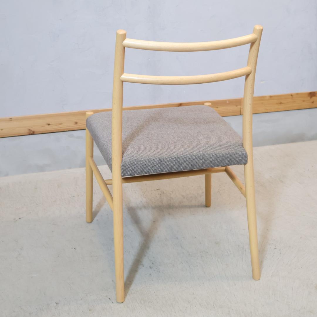 秋田木工 AKIMOKU ルフト ブナ材 ダイニングチェア 軽量 北欧スタイル