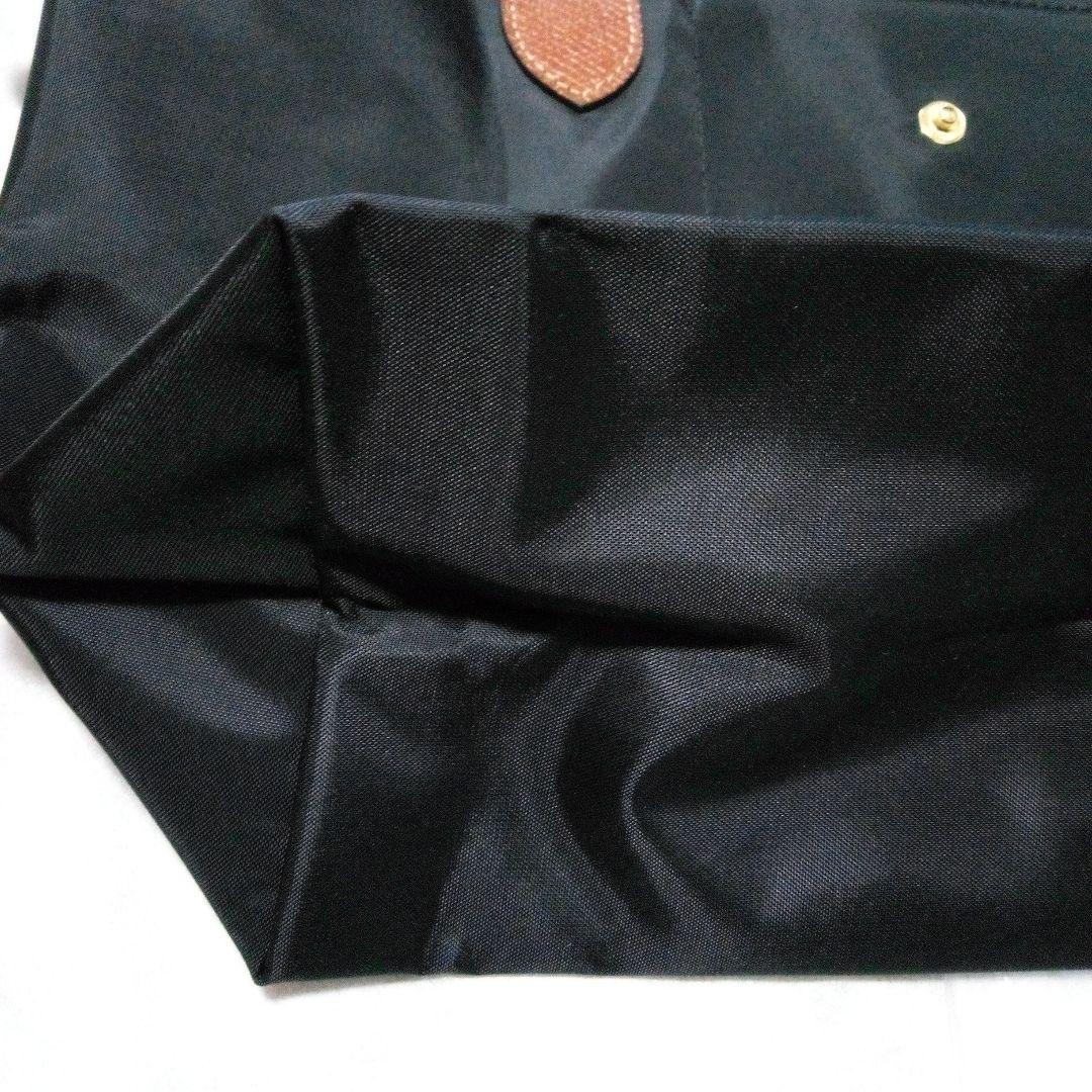 わんわんロンシャン ル プリアージュ ブラック 黒 トート ショルダー