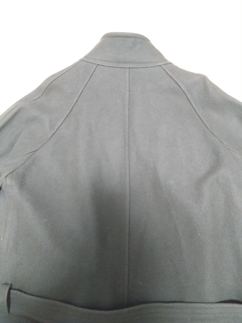 クリストフルメール　モスグリーン ロングコート ベルト付き