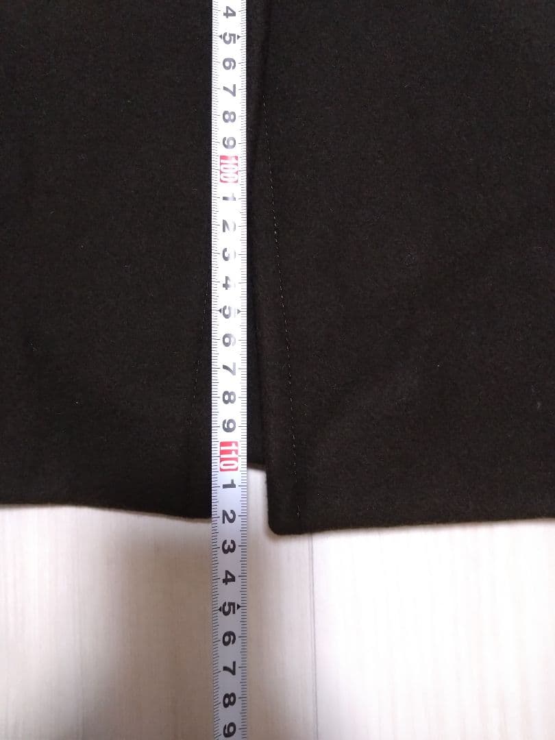 クリストフルメール　モスグリーン ロングコート ベルト付き