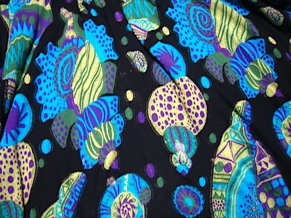 トクコプルミエヴォル☆新同品！貝の世界♪　異素材ミックス パフスリチュニック☆