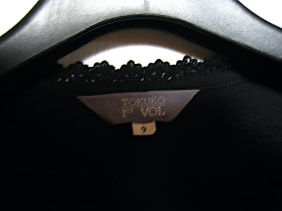 トクコプルミエヴォル☆新同品！貝の世界♪　異素材ミックス パフスリチュニック☆