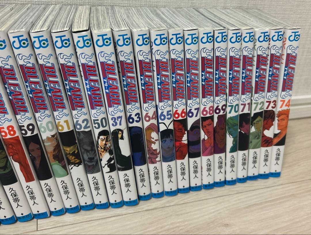 BLEACH 全巻 1巻から74巻 ブリーチ 美品