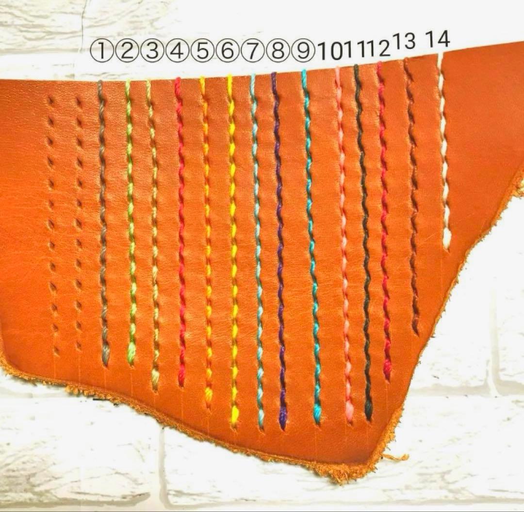 本革　iPhoneケース　スマホケース　キャメル　手帳型　2枚ポケット