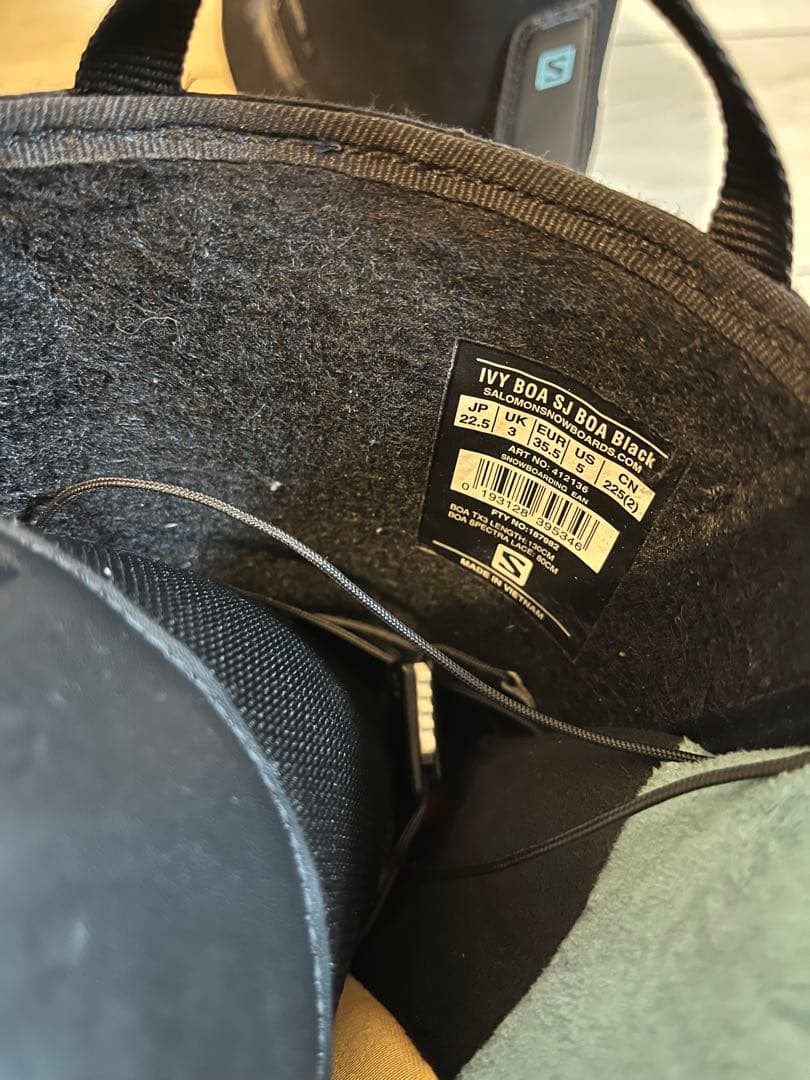 Salomon 女性用 スノーボード ブーツ 22.5