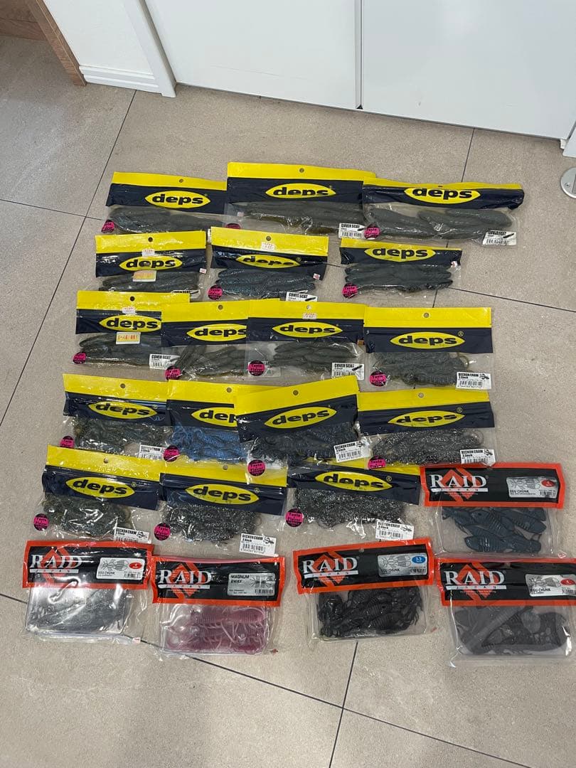 deps RAID ワームセット 4inch 3.5inch