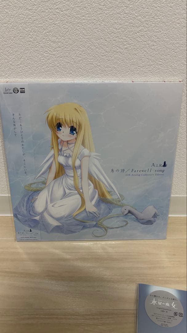 レコード　AIR 水星の魔女　エヴァンゲリオン