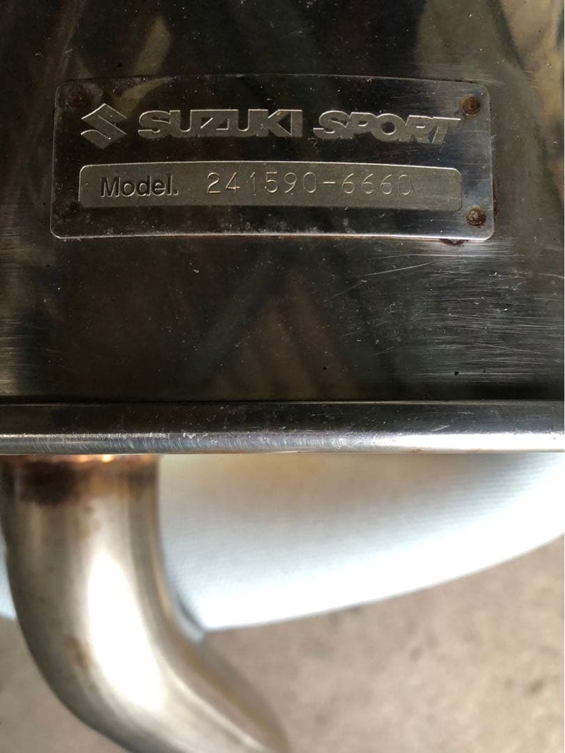 mh23s NA車用 スズキスポーツマフラー