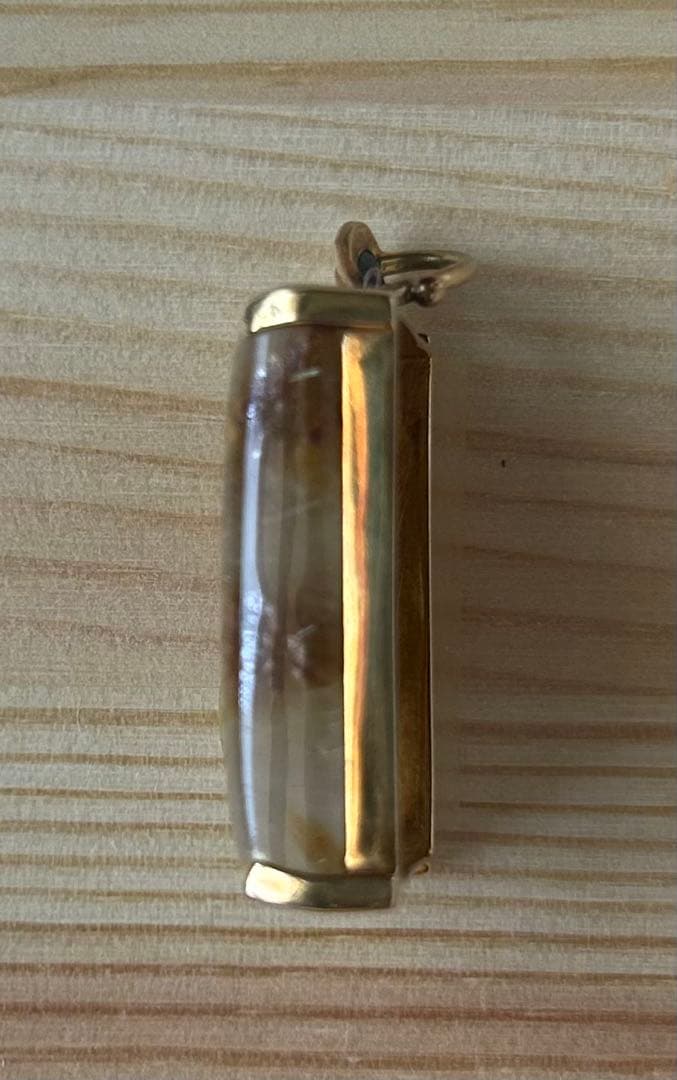 m*)様 ルチルクォーツ ペンダント&プチサファイアブルー&ゴールド