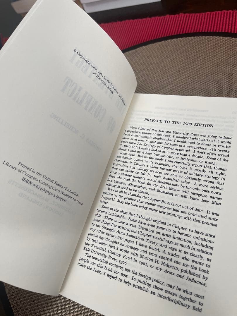 洋書 The Strategy of Conflict