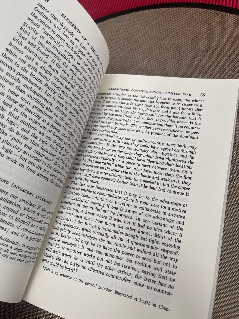 洋書 The Strategy of Conflict