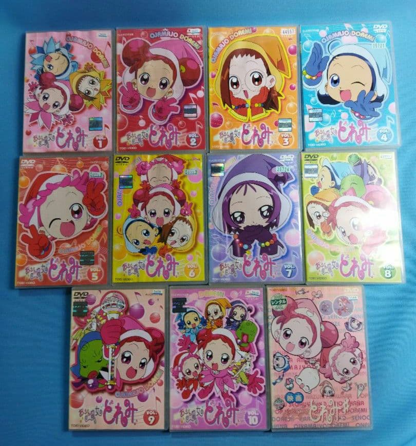 おジャ魔女どれみ DVD 全10巻+関連DVD1 本　合計11 本セット