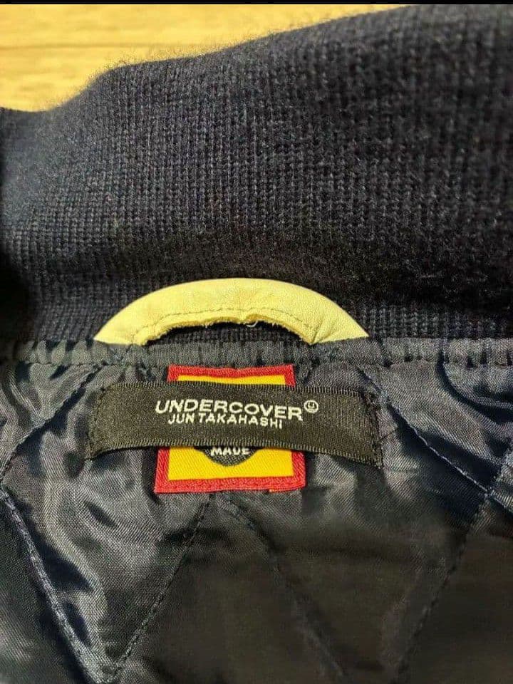 HUMAN MADE × UNDERCOVER LO2 スタジャン XLネイビー