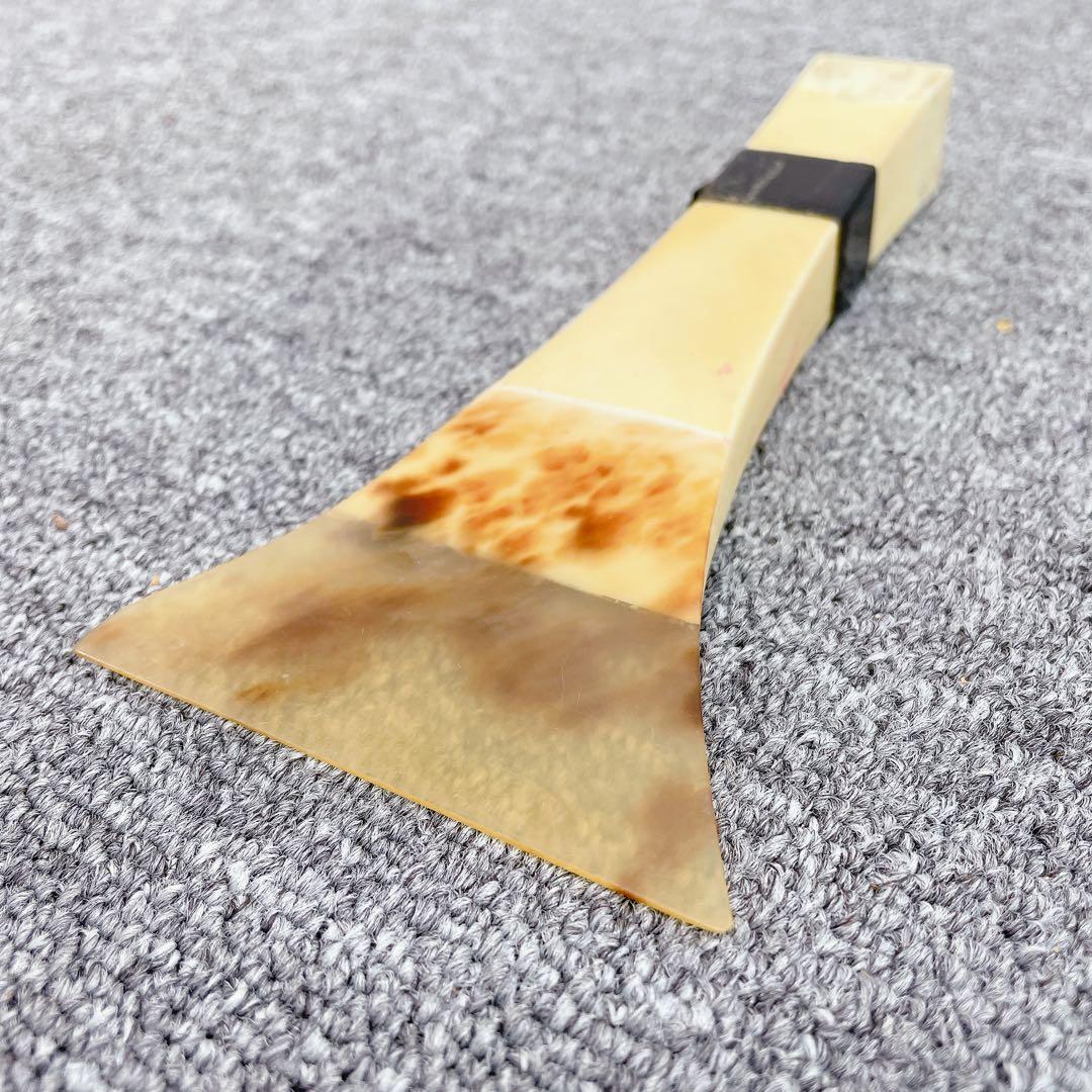 津軽三味線 鼈甲撥 天然素材 ベッコウ バチ 和楽器