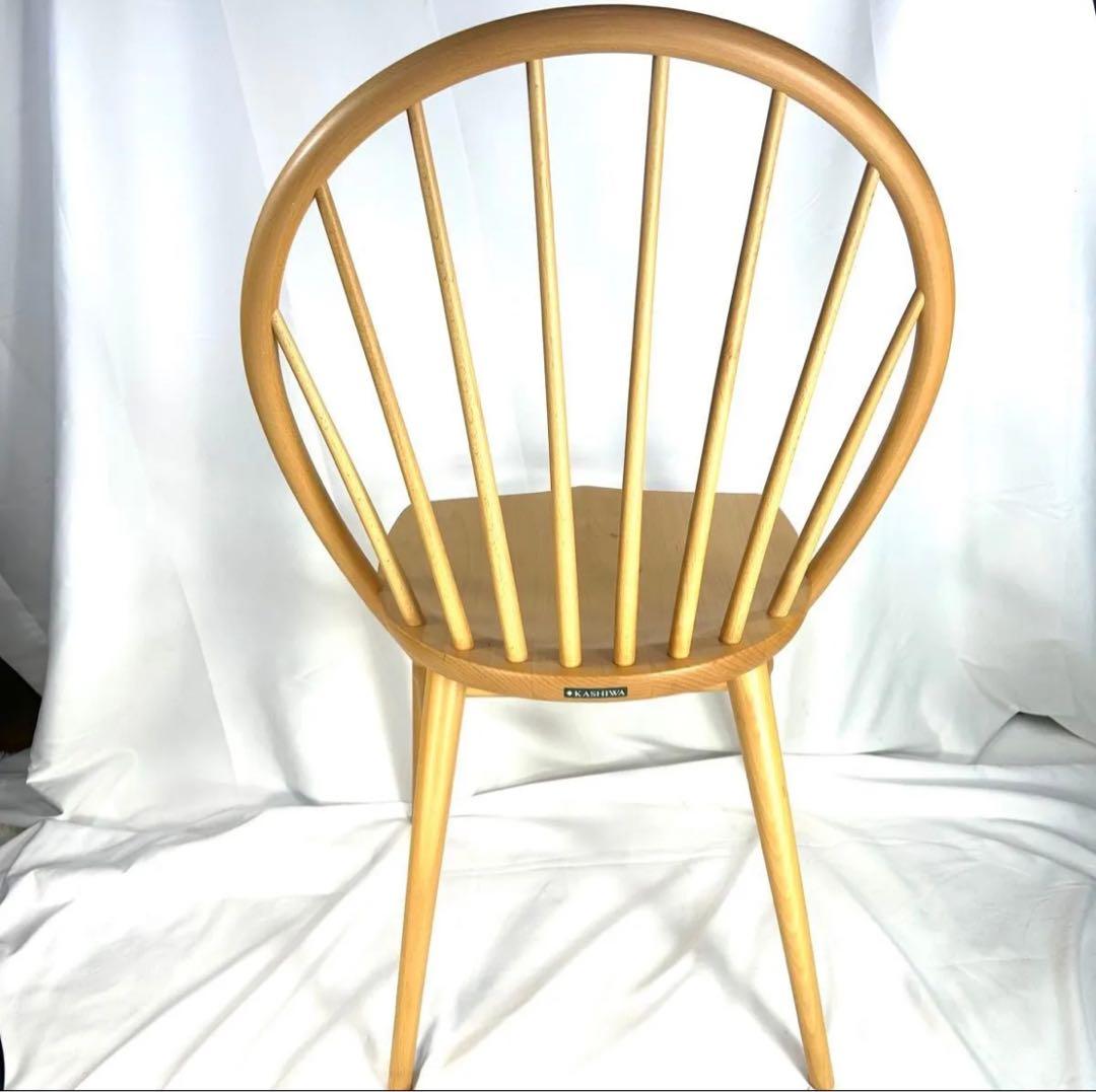 【極美品】柏木工　KASHIWA レイチェア　ダイニングチェア　ウィンザーチェア