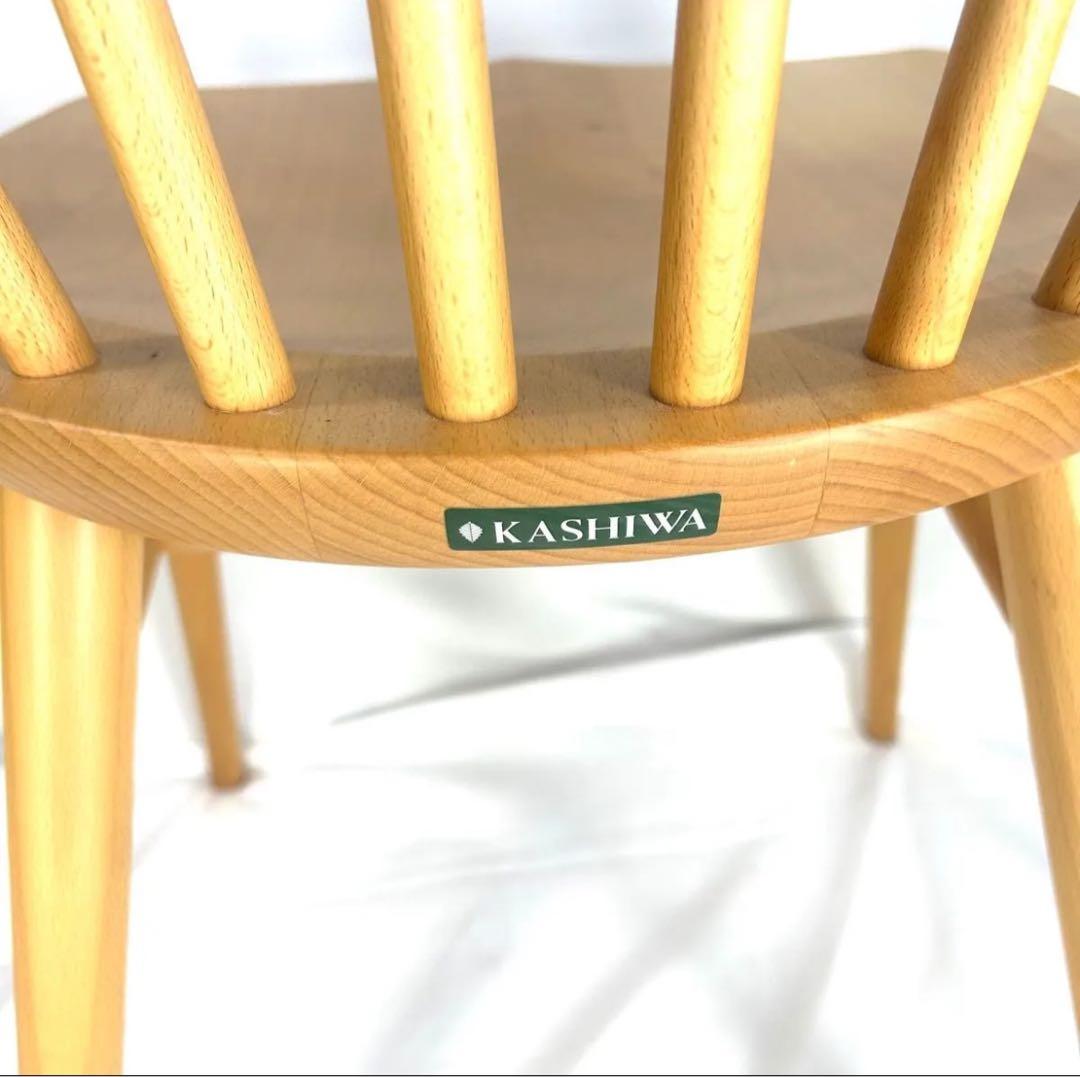 【極美品】柏木工　KASHIWA レイチェア　ダイニングチェア　ウィンザーチェア