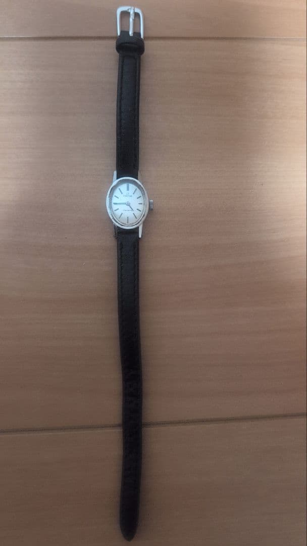 OMEGA Geneve 手巻き時計 シルバー/ブラック　女性用