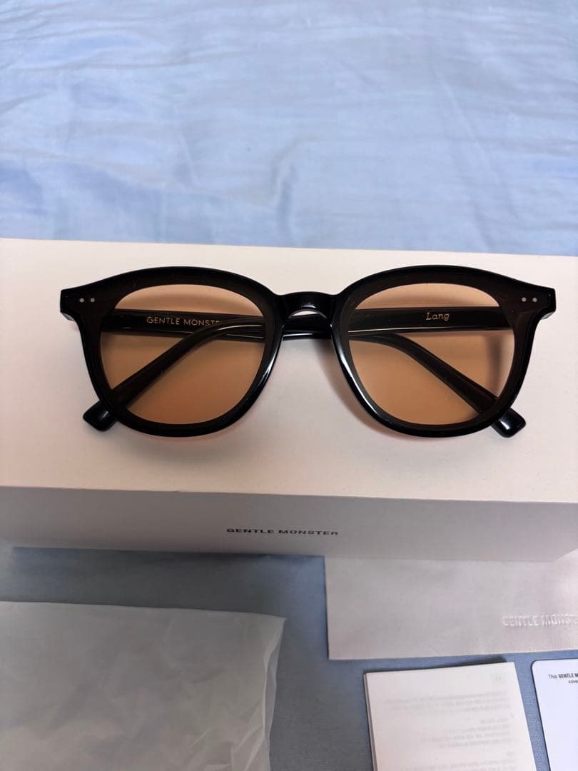 GENTLE MONSTER LANG Lang オレンジ　サングラス