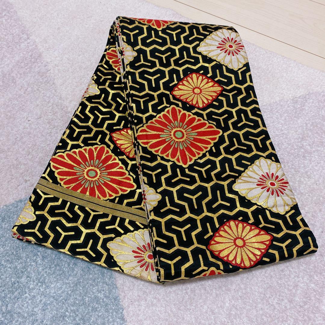 七五三 5歳 6歳 小さめ7歳 アンティーク 着物 帯 バッグ 草履 セット