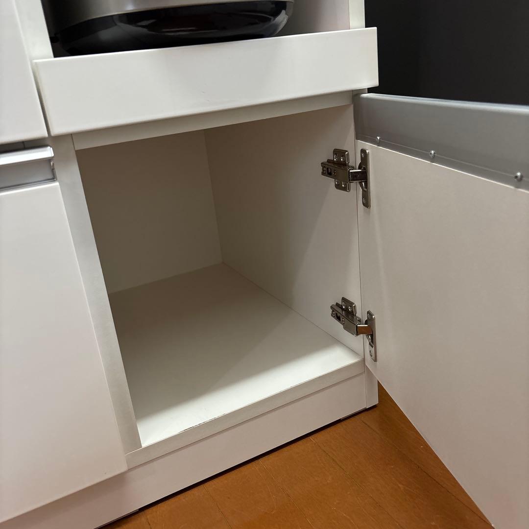 【送料込】 ニトリ　カップボード　キッチンボード　食器棚　リガーレ