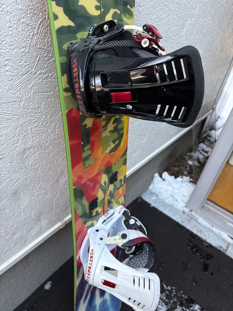 Burton G55 スノーボード カモフラージュ