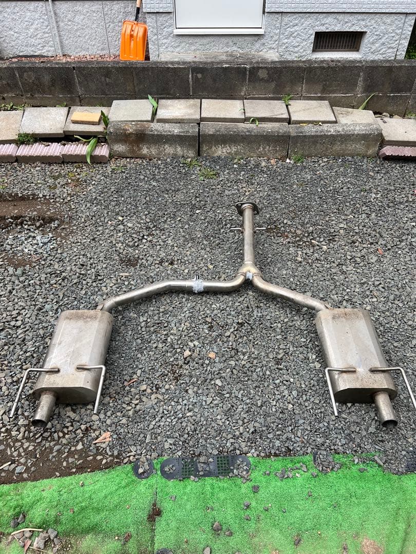 20クラウン 純正マフラー リアピース