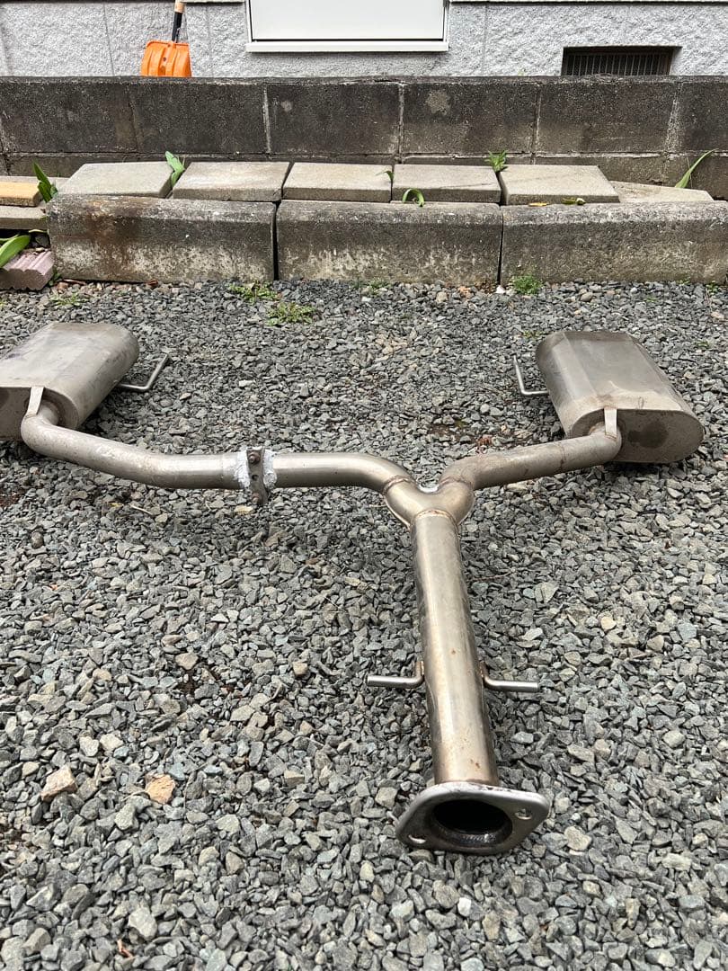 20クラウン 純正マフラー リアピース