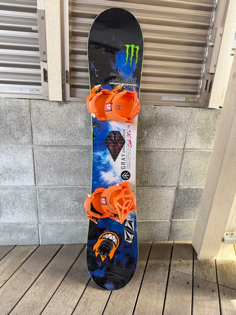 2/7値下済 【使用少】GRAY CUB-X 116cm FLOWビンディング