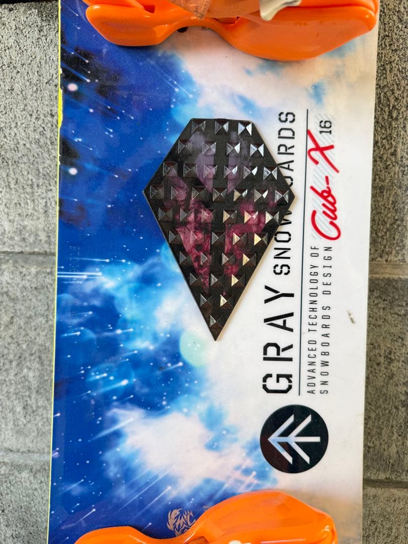 2/7値下済 【使用少】GRAY CUB-X 116cm FLOWビンディング