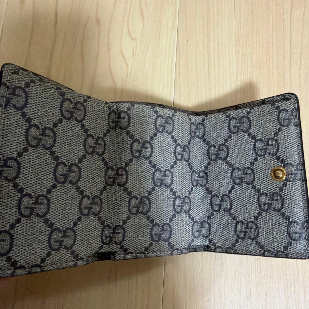 GUCCI x Balenciaga hacker 三つ折り財布　ミニウォレット