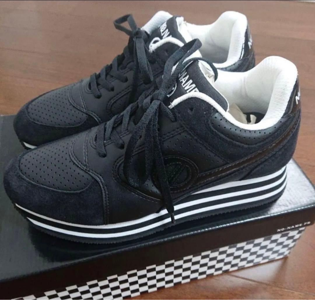 NO NAME ノーネーム ★ PARKO JOGGERスニーカー　ブラック