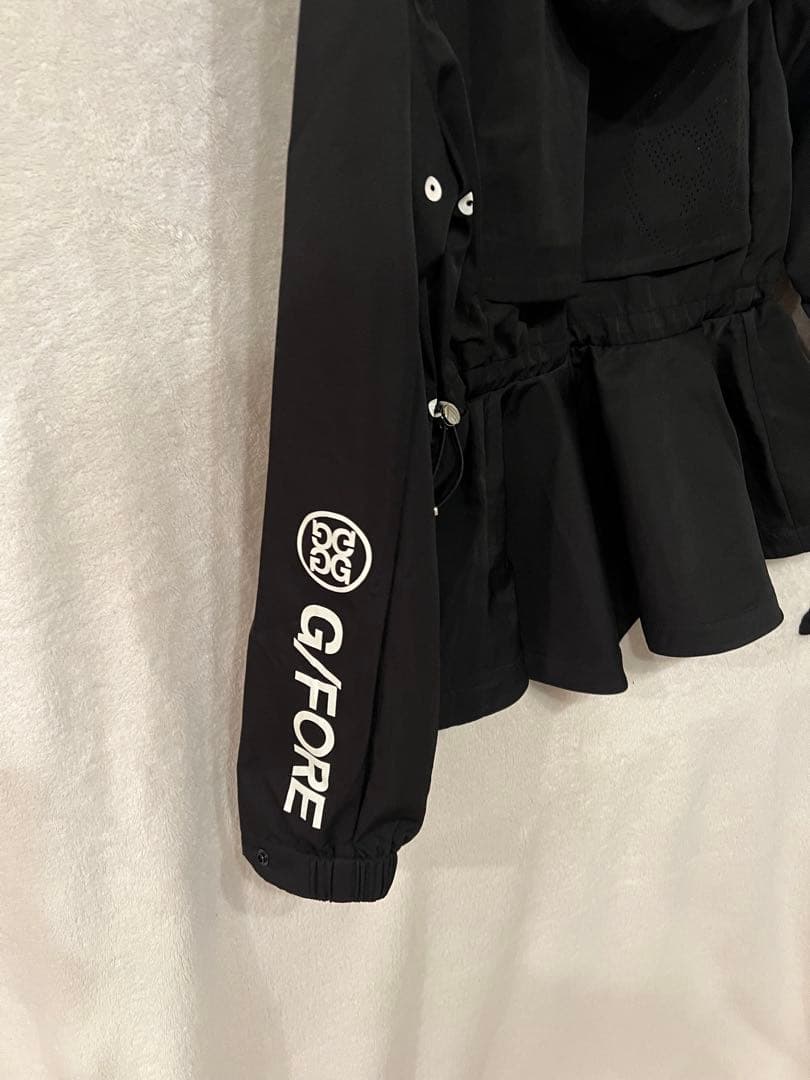 G/FORE ブラック フード付きジャケット