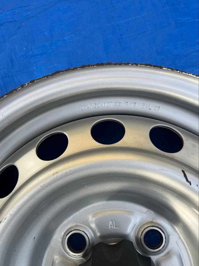 14インチ スチールホイール 4穴 プロボックス　4本