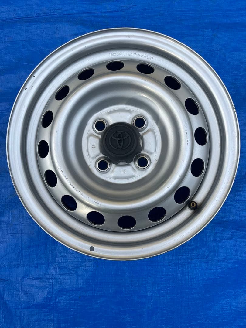 14インチ スチールホイール 4穴 プロボックス　4本