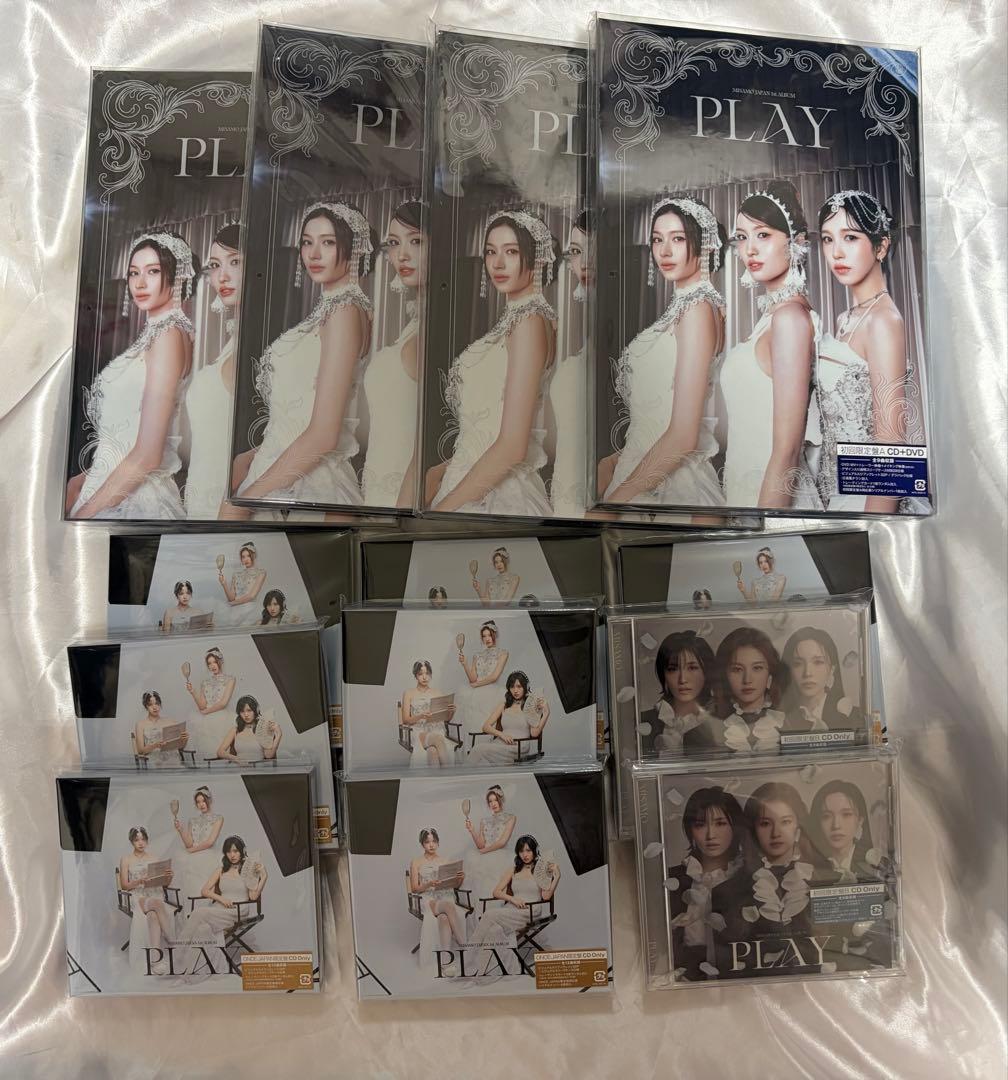 MISAMO PLAY 初回限定盤A 初回限定盤B ONCEJAPAN盤　セット